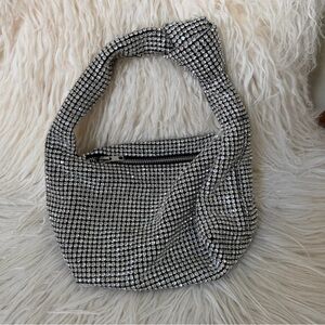 Elegant Silver Rhinestone Women's Bag by urban expressions. Perfect condition